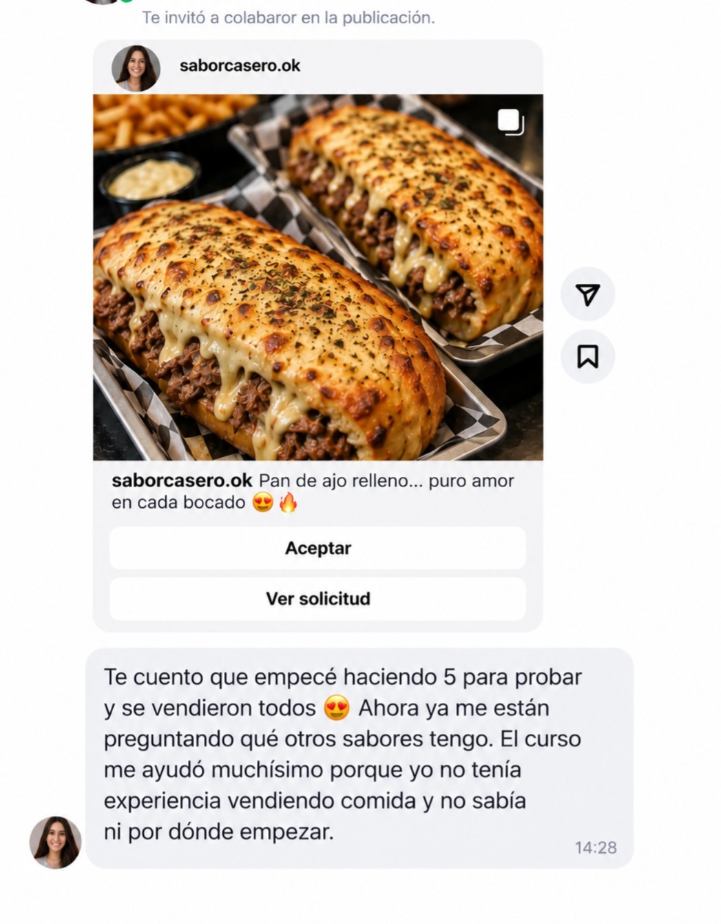 Testimonio de alumna